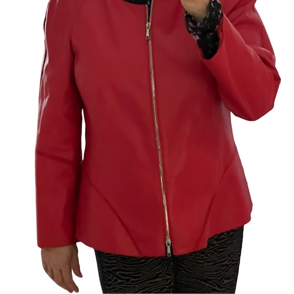 Red leather Lafayette - Picture 9 of 9